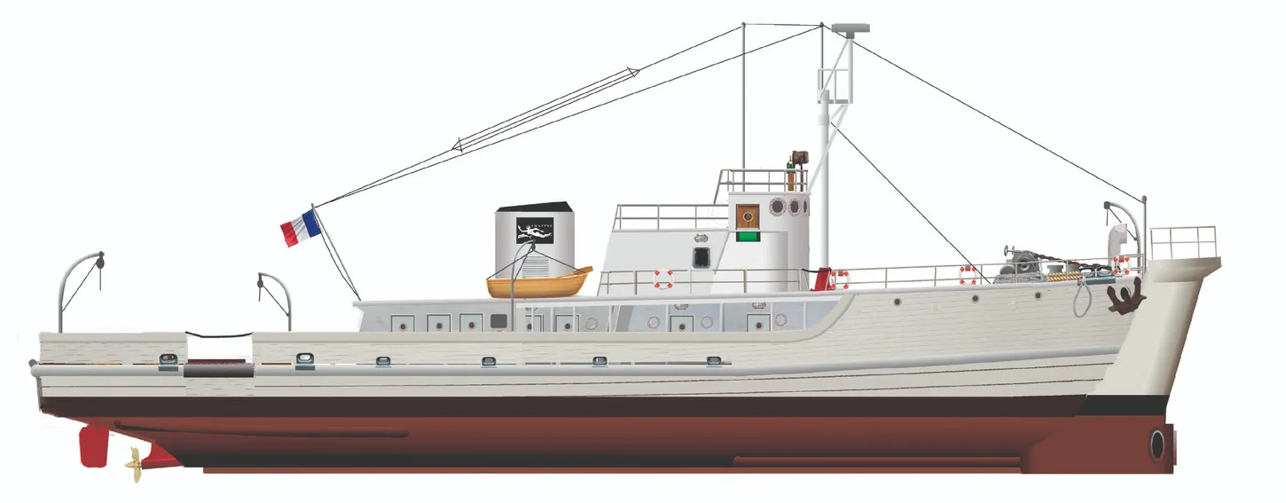Évolution du navire: 1952–1957, Premières missions